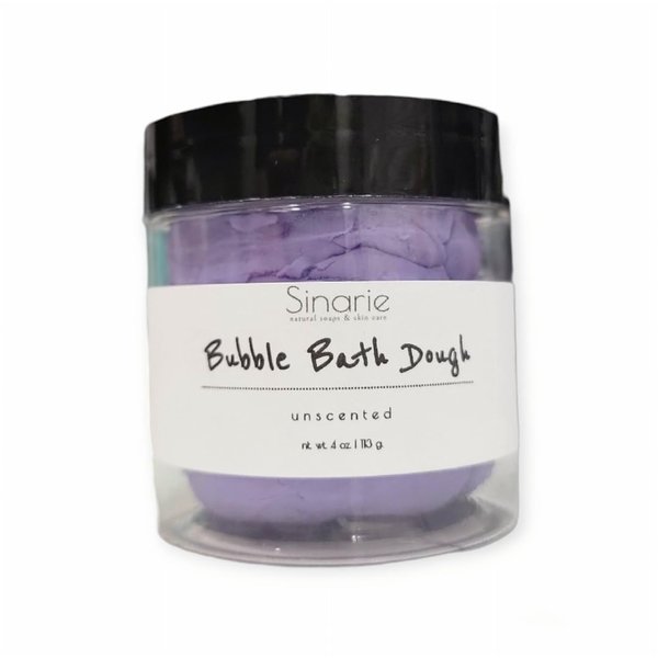 Bubble Bath | Bubble Bath Dough | Bath Melts | Bath Dough | Bubble Bath Colors | Sensitive Skin | Fun for Kids | Bubble Bath Fun | Soap Dough (Tea Tree, Purple, 4 oz.)