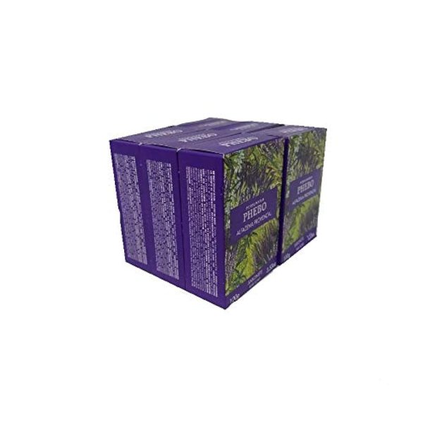 Linha Mediterraneo Phebo - Sabonete em Barra Cremoso Alfazema Provencal (6 x 100 Gr) - (Phebo Mediterranian Collection - Creamy Bar Soap Lavender From Provence (6 x 3.5 Net Oz))