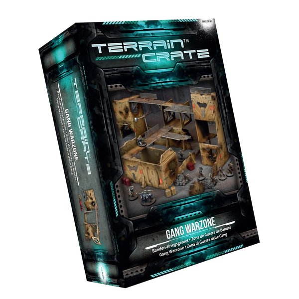 Mantic Games Terraincrate: Gang Warzone, Brown
