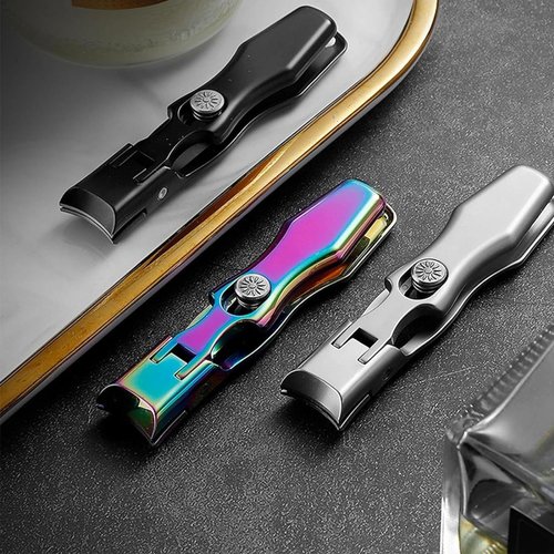 The Luxurious Ultra Sharp Nail Clippers, 2024 New German Nail Clippers for Men, Luxurious Nail Clippers, German Professional Nail Clippers (Silver)