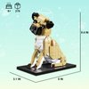 KAZI Dog Building Toy Set,Dogs Gift for Animal-Lovers,Ideas Pug Dog,Building Set for Girls and Boys,Creative Buildable Toys for Kids 8 and Up,Christmas Decor,Party Favors