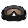 SMITH Frontier Goggles with Carbonic-x Lens – Performance Snowsports Goggles with Replaceable Lens for Skiing & Snowboarding – for Men & Women – Black + Green Sol-X Mirror Lens