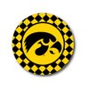 VictoryStore Coasters - University of Iowa Hawkeye Fan Coaster Set Design 3, Set of 4 Coasters