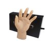 ITATOO Silicone Tattoo Practice Hand Fake Tattoo Hand Dummy Fake Tattoo Skin for Tattoo Artists and Beginners (Left Hand with Short Arm)