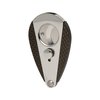 Xikar Xi3 Cigar Cutter, 440 Stainless Steel Blades With Rockwell C Rating Of 57, Unique Teardrop Shape, Carbon Fiber