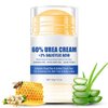 60% Urea Plus 2% Salicylic-Acid Foot Cream - Urea Cream for Feet Moisturizer for Dry Cracked Feet Knees Elbows Hands - Heel Balm Stick Aloe Vera, Beeswax, Urea Foot Cream Smoothing Skin 1.41oz