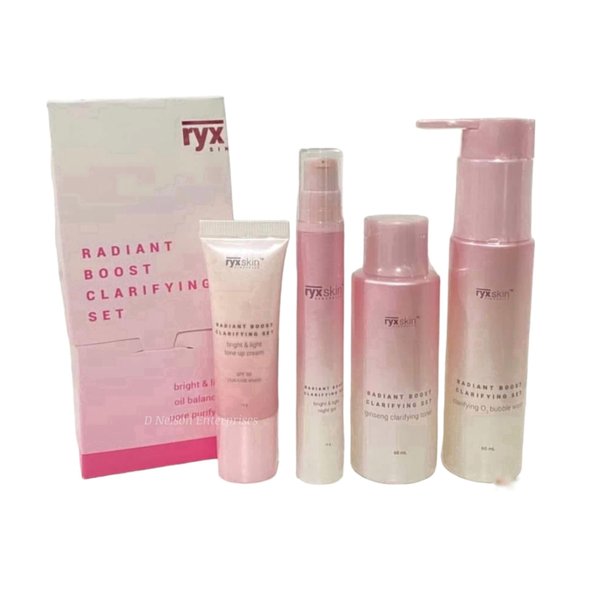 Ryxskin Sincerity Skincare Sets | Skincare for women | Beyouthiful starter kit | Hydra Glow Set | Radiance Clarifying Set (Radiant Boost Clarifying Set)