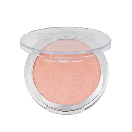 PINK UP Luminous Powder| Highlighter Make Up| HighLight | Powder Illuminator| Provides luminosity to the face| High pigmentation| Luminous finish| Model PKIP07