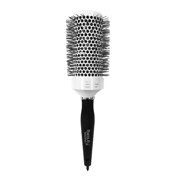 iBeauty 53mm Ceramic Ionic Tourmaline Styling Curling Hair Brush for Women Blow Drying #1902 Assembled in USA