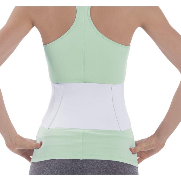 NYOrtho Tapered Abdominal Binder - Firm Compression Wrap - Breathable Stomach Support Post Injury or Surgery - With Contoured Body-Specific Design - 60-66 Inch