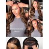 Nadula Bye Bye Knots Glueless Pre Everything Wig Balayage Brown Body Wave 7x5 Pre Cut HD Lace Front Wigs Human Hair Pre Plucked Bleached Knots Ready to Go Highlight Ombre Wig 150% Density 18inch