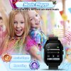 OVV Kids Waterproof Smart Watch with 26 Games 1.44'' Touchscreen HD Camera Pedometer Recorder Music Player Alarm Clock Calculator Educational Wrist Watch for Age 3-10 Girl Boy Learning Toy (Black)