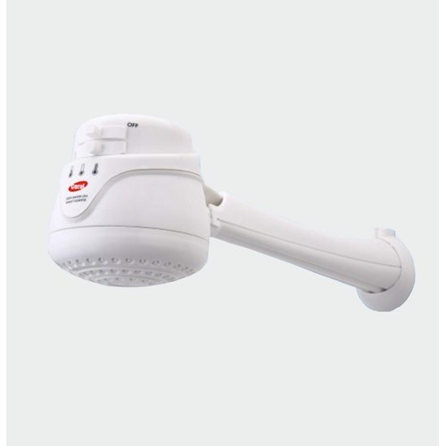 LORENZETTI CORAL 110V Electric Instant Hot Water Shower Head Heater + FREE wall support/tube Included (ducha electrica para agua caliente incluye nipple)