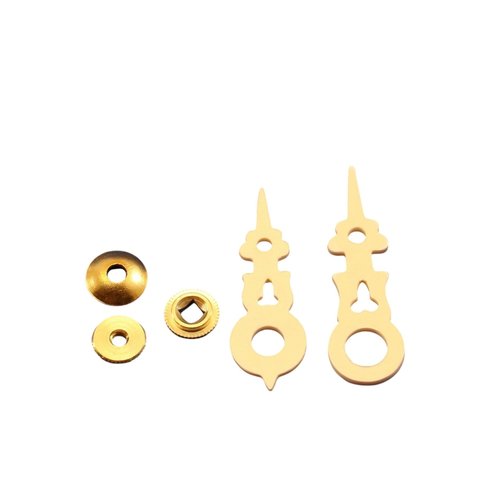 Replacement Parts for Regula Cuckoo Clock Movement Hands for 60 mm or 2 1/4" Dial Cream w/Nuts Clock Making Parts