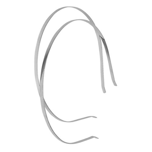 Ipetboom 10pcs 3mm Metal Headbands Headband Plain Headband Blank Hairband Headbands Hair Band Frame Hairband Steel Headband Black Scrunchies for Hair Metal Man Stainless Steel