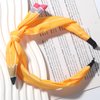 Totelux Back to School Pencil Headband Bow Hair Band Yellow Hair Accessories for Women Girls Teachers Toddler Student School Classroom Party Supplies