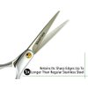 Professional Barber Scissor Hair Cutting Set - 1 Straight Edge Hair Scissor, Shears, By ShearGuru (6)
