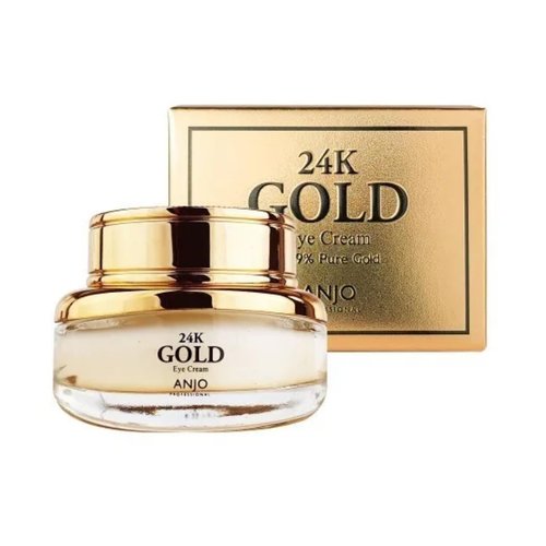 Generic Eye Cream 24K Gold Eye Cream Anti-Puffiness, Anti-wrinkle, Dark Circles by Anjo Unisex Rich Nutrion to the skin