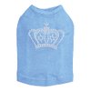Crown # 9 Silver Rhinestuds - Dog Shirt
