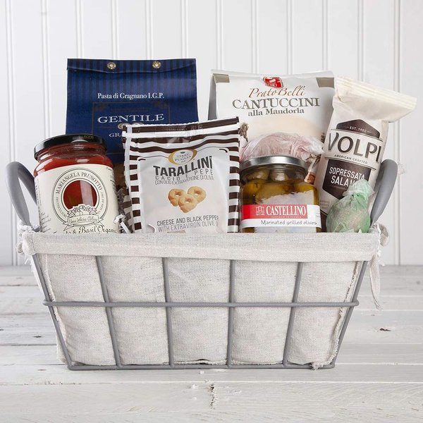 Grazie "Thank You" Gourmet Italian Gift Basket | Set of 6