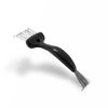 Olivia Garden Brush Cleaner 2-tools-in-1, Black