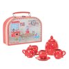 Moulin Roty Red Ceramic Tea Set