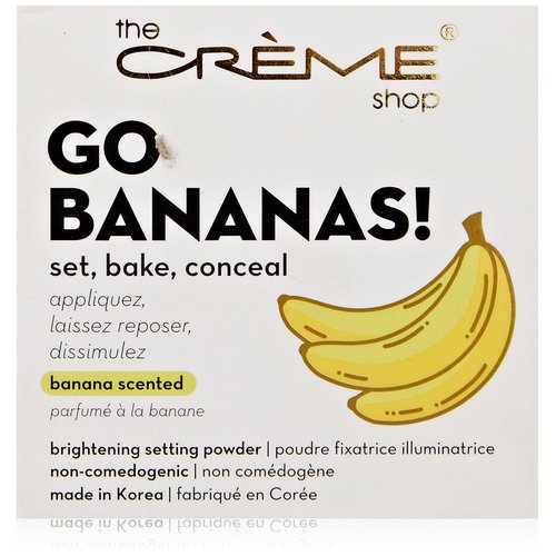 The Crème Shop | GO BANANAS! Banana Face Setting Powder