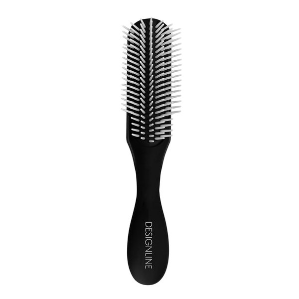 Thermal Styling Brush - Regis DESIGNLINE - Curved Blow Drying Hairbrush with Ceramic Covered Plate