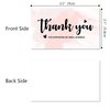 WEIZHEN 240-Count Thank You for Your Order Cards - Thank You For Supporting My Business Cards, 6 Styles - 2" x 3.5" Small Customer Appreciation Cards for Shops, Online Retailers, Business Owners