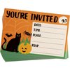 Juvale Halloween Invitation Cards with Envelopes and Seals (4 x 6 in, 60 Pack)