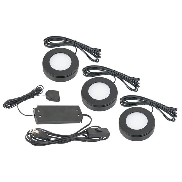 American Lighting OMNI-1-BK Dimmable LED Omni Puck Light,