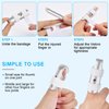 Sopito Finger Splint, 3PCS Finger Support Brace Finger Stabilizer for Broken Fingers Straightening Arthritis Knuckle Immobilization