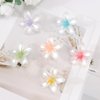 Canitor 2.6 inch Hawaiian Plumeria Flower Hair Clips Frangipani Flower Clips for Women Girls Summer Beach Holiday Hair Accessories for Women Luau Tropical Party Decoration