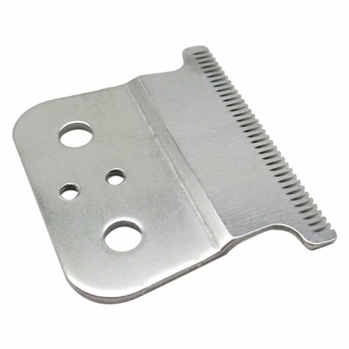 USonline911 New 2 Pair Replacement T-Blade Hair Trimmer Replacement T Beard Trimmer Replacement T Blade Hair Clipper Set (Gold and Silver Short Teeth)