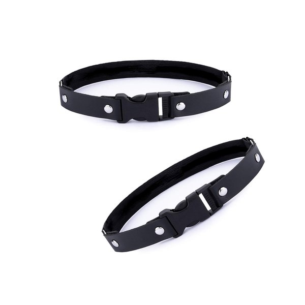 MILAKOO Women's Gothic Leg Ring Punk Plastic Buckle Harness Garter Belt Adjustable
