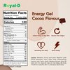 Royal-D Energy Gel with BCAAs – Cocoa Flavor | Endurance Fuel for Runners, Cyclists, and Fitness | Fast Energy, Easy to Digest | 100 kcal, 1.4 Oz Packet, 20 Count