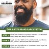 Live Bearded: Beard Conditioner - Executive - Facial Hair Conditioner - 8 oz. - Strengthens and Softens - All-Natural Ingredients with Biotin, Coconut Oil, Argan Oil, and Caffeine - Made in the USA