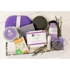 Relaxing Lavender Spa Box for Her - Self Care Relaxation Gifts, Spa Kit, Handmade Soap, Body Butter, Bath Salt Soak, Organic Gifts for Women