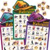 Fancy Land Halloween Bingo Game for Kids 24 Players Halloween Die-Cut Bingo Cards Party Favors Activity Supply