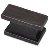 Southern Hills Oil Rubbed Bronze Cabinet Knobs, Pack of 5, Rectangle, Bronze Cabinet Pulls Handles, Cabinet Hardware, Cupboard Drawer Pulls SHKM001-ORB-5