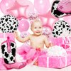 Cowgirl Party Decorations Include Cowgirl Boot Cowboy Hat Balloon Number 8 Balloons 40 Inch for Farm 8th Birthday Western Themed Baby Shower Pink Bachelorette Party Supplies