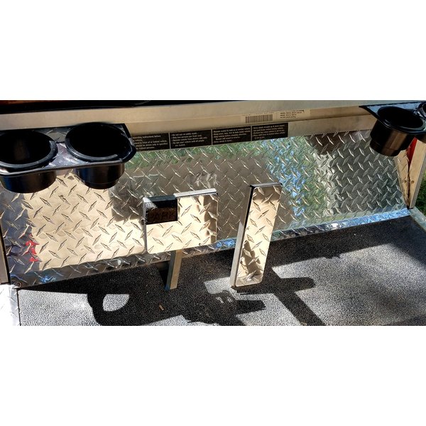 Club Car Ds Diamond Plate Pedal Set