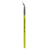 Bdellium Tools Professional Makeup Brush - Green Bambu Series 708 Bent Eyeliner - With Soft Synthetic Fibers, For Smooth Application (Green, 1pc)