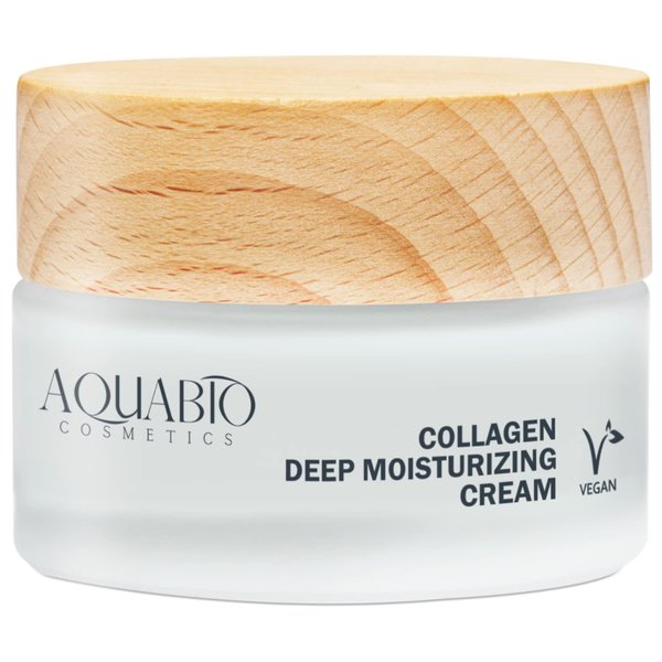 AQUABIO COSMETICS Face Moisturizer Collagen Cream | Say Goodbye to Aging With Natural Formula Anti-Aging Collagen Face Cream | Use It As Both Day and Night Face Skincare Collagen Moisturizer