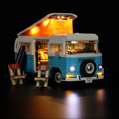 LIGHTAILING Led Lighting Kit for Lego- 10279 T2 Camper-Van Building Blocks Model - LED Light Set Compatible with Lego Model(Not Include Lego Model)