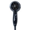 Jerdon Compact Hair Dryer - Black Travel Hair Dryer with 72" Power Cord - JHD8B
