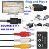 2 in 1 N64 to HDMI 10ft Converter OR RCA to HDMI Cable,N64 to 2 TV Splitter(hdmi and RCA) with Earphone or Sound, Compatible SNES/N64 Game Console