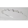 Sparkling Bridal Wedding Headband of Wired Austrian Rhinestone & Crystal Beads #86F71
