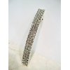 Generic Crystal silver hair barrette clip bridal clip bridal barrette