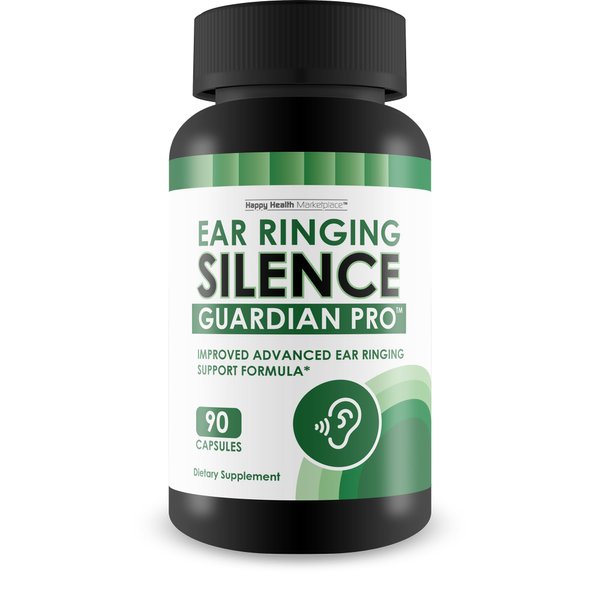Ear Ringing Silence Guardian Pro - Improved Advanced Ear Ringing Support Formula - Tinnitus Relief for Ringing Ears - Tinnitus Pills - Hearing Loss Supplement Ringing in Ears Relief Tinnitus Treatment
